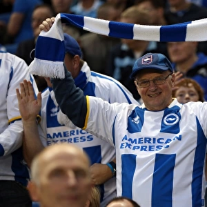 Brighton & Hove Albion: Electric Atmosphere - Fans in Full Force at the Amex Stadium (2013-14 Season, Nottingham Forest Game)