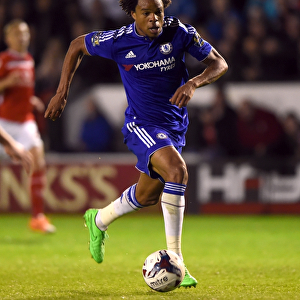Loic Remy Scores for Chelsea in Capital One Cup Third Round at Walsall's Banks Stadium (September 2015)