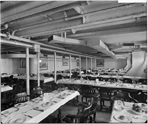 3rd class dining, RMS Olympic BL24990_047