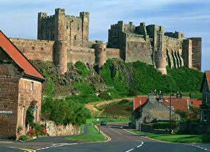 Castles in North East England Collection: Bamburgh Castle K011670