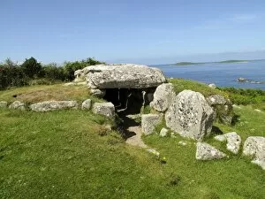 Scilly Isles Gallery: Bants Carn Burial Chamber, Isles of Scilly N090268