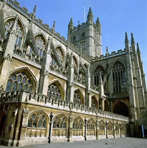 Travel South West England Collection: Bath Abbey K991533