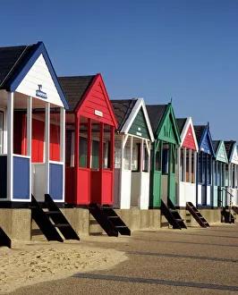 Coastal Landscapes Gallery: Beach huts K030616