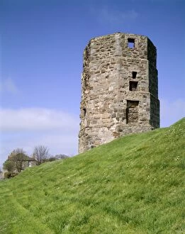 Castles in North East England Collection: The Bell Tower, Berwick Ramparts J940216