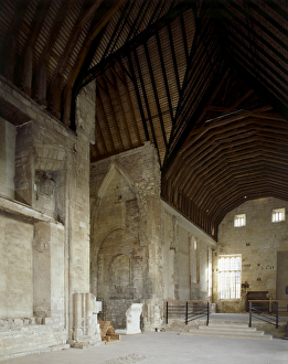 <b class=qtipBold><figcaption>Blackfriars, Gloucester J970187</figcaption></b><br>BLACKFRIARS, Gloucester, Gloucestershire. Interior view of church nave looking East.<br><em>© Paul Highnam</em> Blackfriars, Gloucester J970187