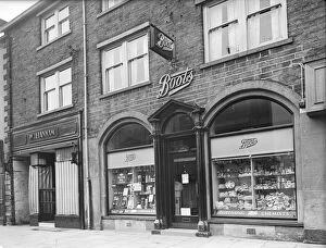 Historic Images Collection: Boots in Skipton a58_00215