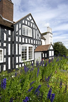 <b class=qtipBold><figcaption>Boscobel House N080564</figcaption></b><br>BOSCOBEL HOUSE, Staffordshire. Exterior view of the house taken from the rear garden.<br><em>© Historic England</em> Boscobel House N080564