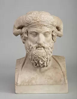 Sculpture and statuary Gallery: Bust of Zeus Ammon N100779