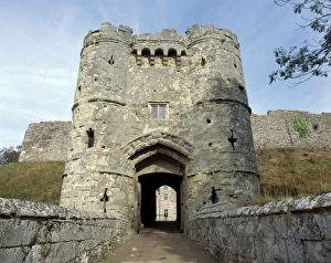 Carisbrooke Castle Gallery: Carisbrooke Castle Gatehouse K021196
