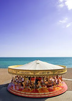 Coastal Landscapes Gallery: Carousel, Brighton Beach N071031