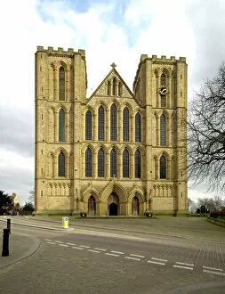 Cathedrals Collection: Cathedral West Front DP033065