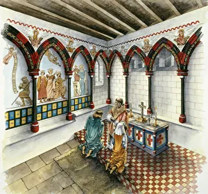 Yorkshire Castles Gallery: The Chapel, Cliffords Tower J970195