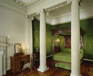 Marble Hill House Gallery: The Countess of Suffolks Bedchamber, Marble Hill House J020052