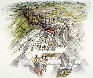 Tower Gallery: Dover Castle siege J020154