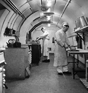 Dover Castle wartime tunnels 1945 N880017 Dover Castle wartime tunnels 1945 N880017