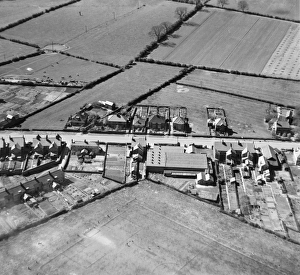 <b class=qtipBold><figcaption>Elastic Factory, Ibstock EAW000184</figcaption></b><br>The Clutsom and Kemp Ltd Elastic Factory, Ibstock, Leicestershire. Photographed by Aerofilms Ltd in April 1946.<br><em>© Historic England Archive</em> Elastic Factory, Ibstock EAW000184