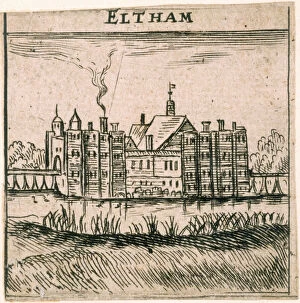 Engraving Collection: Eltham Palace c. 1653 K990276