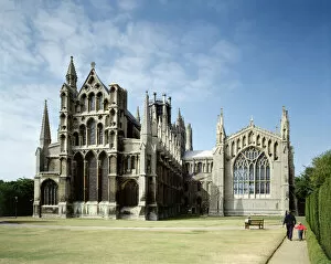Religious Architecture Collection: Ely Cathedral J910537