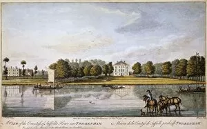 Georgian Gallery: Engraving of Marble Hill House J900203