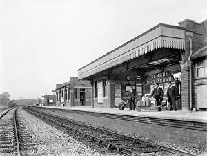 Railway stations Gallery: Finmere Station, Oxfordshire 1904 BB98_05550