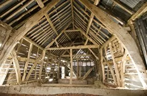 Medieval Architecture Gallery: Friars Court Barn DP024475