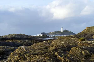 Coastal Landscapes Gallery: Godrevy Lighthouse DP140993