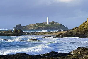 Coastal Landscapes Gallery: Godrevy Lighthouse DP140994
