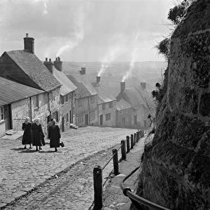 The 1950s Collection: Gold Hill, Shaftesbury, Dorset a091482
