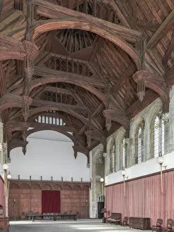 Tudor Gallery: Great Hall, Eltham Palace DP165856