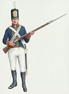 People in the Past Illustrations Gallery: Gunner, Royal Artillery N100004