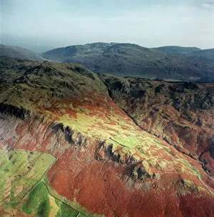 Aerial Views Collection: Hardknott Roman Fort EAW589036