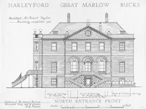 Illustrations and Engravings Collection: Harleyford Manor, Great Marlow MD63_00470