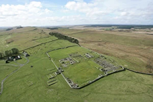 Romantic Ruins Gallery: Housesteads Roman Fort and surrounding countryside N061001