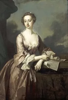 Female portraits Gallery: Hudson - Mary Finch, Viscountess Andover J920150