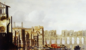 Art at Kenwood - the Iveagh Bequest Gallery: DE JONGH - Old London Bridge K080027a