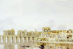 Art at Kenwood - the Iveagh Bequest Gallery: DE JONGH - Old London Bridge K080027b