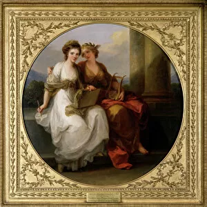 Kenwood House paintings Gallery: Kauffmann - The Artist in the Character of Design J900254