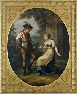 Kenwood House paintings Gallery: Kauffmann - Gualtherius and Griselda J030050