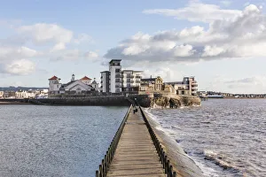 Coastal Landscapes Gallery: Knightstone Island, Weston-super-Mare DP218356