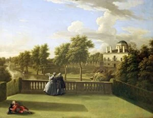 Other paintings in London Collection: Lambert & Hogarth - View from Cascade Terrace, Chiswick J920006