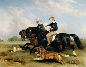 Treasures of Kenwood House Collection: Landseer - The Hon. E. S. Russell and His Brother J960119