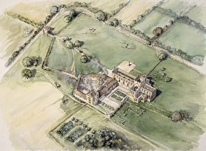 Lanercost Priory, post-dissolution J980194 Lanercost Priory, post-dissolution J980194