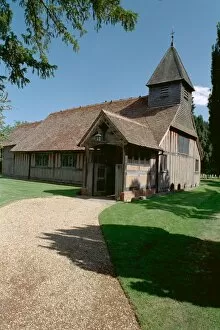 Medieval Architecture Gallery: Mattingley Church