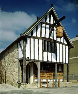 Medieval Architecture Collection: Medieval Merchants House J880159
