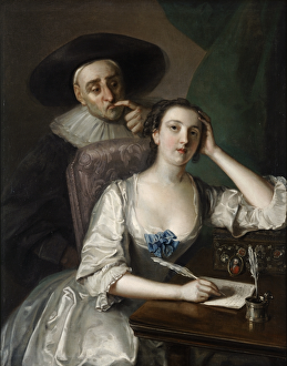 Artwork at Marble Hill Gallery: Mercier - The Letter Writer J920158