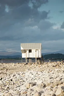 Coastal Landscapes Gallery: Morecambe Sailing Club race watch tower DP175085
