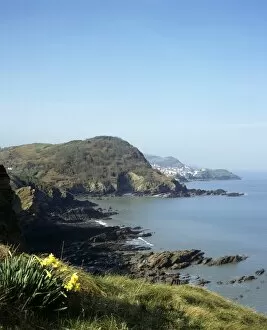 Coastal Landscapes Gallery: North Devon coastline K021877