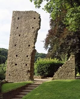 Romantic Ruins Gallery: Okehampton Castle K981571