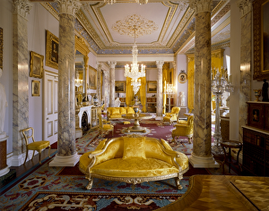 <b class=qtipBold><figcaption>Osborne House J030036</figcaption></b><br>OSBORNE HOUSE, East Cowes, Isle of Wight. Interior view of the Drawing Room. Some items shown maybe on loan from the Royal Collection.<br><em>© Historic England</em> Osborne House J030036