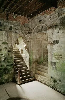 Stair Gallery: Pevensey Castle K950445